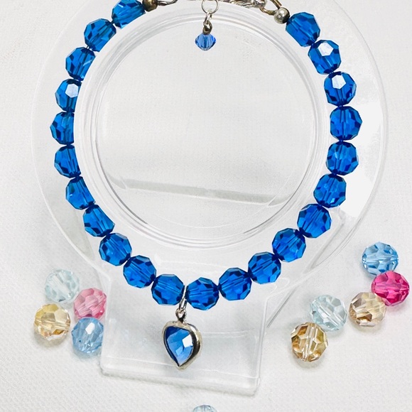 Crystals by Swarovski Bracelet, Beaded Bracelet, Sparkling Jewelry, Gift for Her - Picture 4 of 16